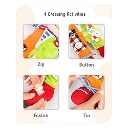 Babyhug Geo Activity Candy Doll - Height 40 cm