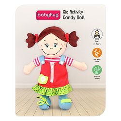 Babyhug Gia Activity Candy Doll - Height 42 cm