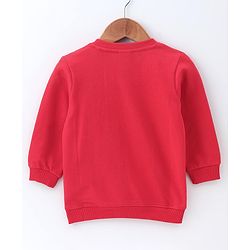 Babyhug Full Sleeves Sweatshirt - Red
