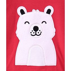 Babyhug Full Sleeves Sweatshirt - Red