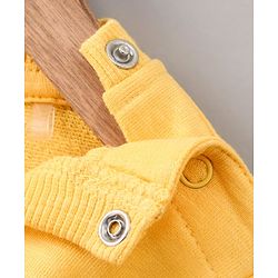 Babyhug Full Sleeves Sweatshirt Bear Print - Yellow