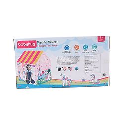 Babyhug Playtime Candy Shop Foldable Tent House | Portable Play Tent | Ignites Imaginative Adventures & Fun | Easy-to-Store & Child-Safe | BIS Certified