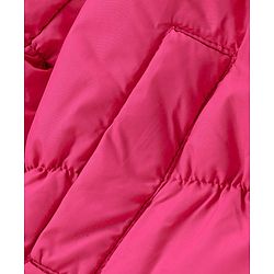 Babyhug Full Sleeves Hooded Padded Jacket - Pink