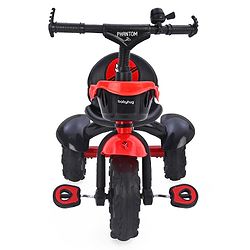 Babyhug Plug & Play Phantom Tricycle With Storage Basket - Red