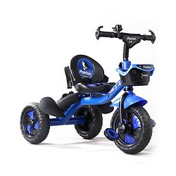 Babyhug Plug & Play Phantom Tricycle With Storage Basket - Blue