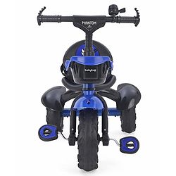 Babyhug Plug & Play Phantom Tricycle With Storage Basket - Blue