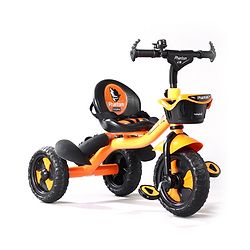 Babyhug Plug & Play Phantom Tricycle With Storage Basket - Red