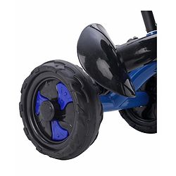 Babyhug Plug & Play Endure Tricycle with Parental Push handle & Storage Basket - Blue
