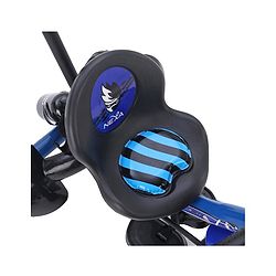 Babyhug Plug & Play Endure Tricycle with Parental Push handle & Storage Basket - Blue