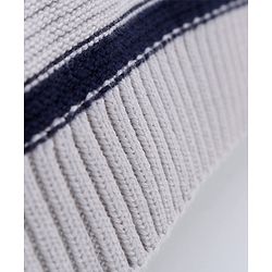 Babyhug Full Sleeves Pullover Colorblock Sweater - Blue
