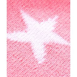 Babyhug Full Sleeves Intarsia Sweater  - Pink
