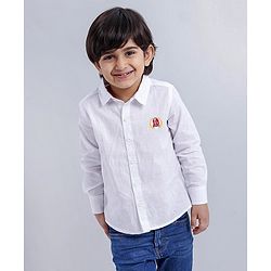 Babyhug Sleeveless Pullover Sweater Number Patch - Blue