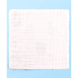 Babyhug 6 Layer Muslin Wash Cloth Pack of 5 - Multicolor(Print May Vary)