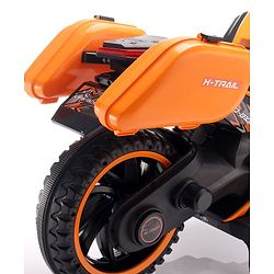 Babyhug KTM Battery Operated Ride On Bike With Music & Lights - Orange| With Music & Lights| Pre-loaded Music with USB & AUX| Easy to Assemble| Comfortable Seat| Easy to Operate| Rechargeable Battery