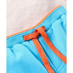 Babyhug Regular Fit Printed Shorts - Blue