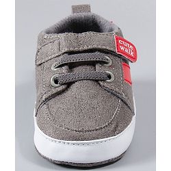Cute Walk by Babyhug Shoes Style Booties - Brown