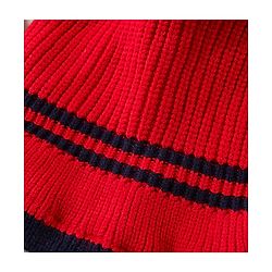Babyhug Woolen Cap & Hand Gloves Red - Diameter 16 cm