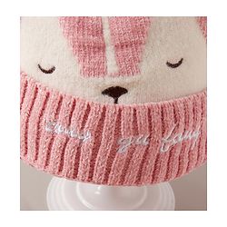 Babyhug Woollen Cap Glove Muffler Set - Pink