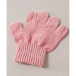 Babyhug Woollen Cap Glove Muffler Set - Pink