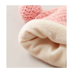 Babyhug Woollen Cap Glove & Muffler Sets - Pink