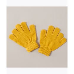 Babyhug Woollen Cap Glove & Muffler Sets - Yellow