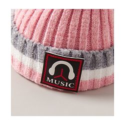 Babyhug Woollen Cap Pink - Diameter 12 cm
