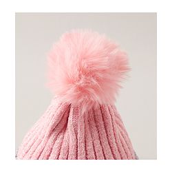 Babyhug Woollen Cap Pink - Diameter 12 cm
