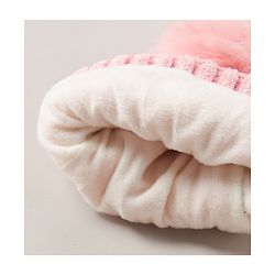 Babyhug Woollen Cap Pink - Diameter 12 cm