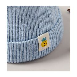 Babyhug Woollen Cap Blue - Diameter 12 cm