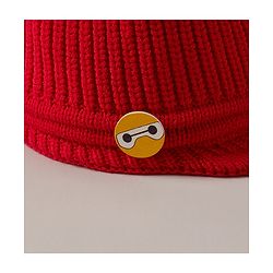 Babyhug Woolen Cap Red - Diameter 13 cm