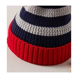 Babyhug Woollen Cap Red - Diameter 12 cm