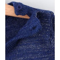 Babyhug Full Sleeves Sweater - Blue