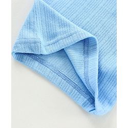 Babyhug Full Sleeves Thermal Vest - Blue