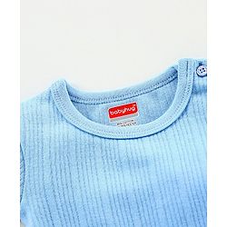 Babyhug Full Sleeves Thermal Vest - Blue