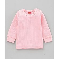 Babyhug Full Sleeves Thermal Vest - Blue
