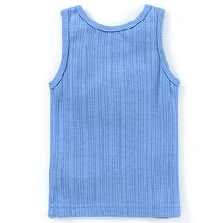 Babyhug Sleeveless Thermal Vest Solid Color - Blue