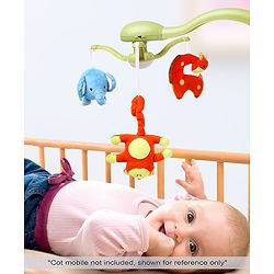 Babyhug Hanging Soft Toys Pack of 3 - Multicolour