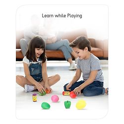 Babyhug Fruits & Vegetable Set of 40 - Multicolour