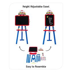 Babyhug 8 in 1 Easel board - Red & Blue