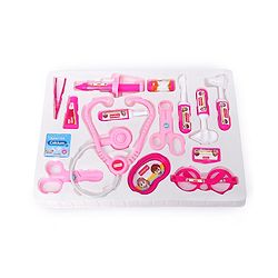 Babyhug Junior Doctor Play Set 15 Pieces - Pink