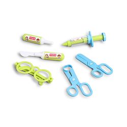 Babyhug Junior Doctor Play Set 15 Pieces - Pink | Pretend Care & Social Play | Inspires Empathy &  Imaginative Role-Play | BIS Certified