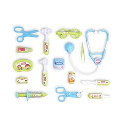 Babyhug Junior Doctor Play Set 15 Pieces - Pink | Pretend Care & Social Play | Inspires Empathy &  Imaginative Role-Play | BIS Certified
