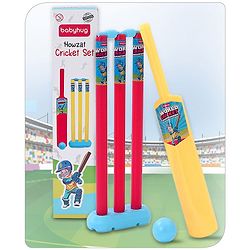 Babyhug Cricket Set - Yellow Red