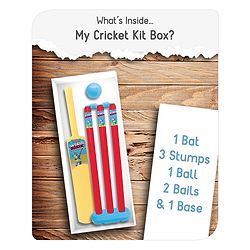 Babyhug Cricket Set - Yellow Red