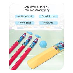 Babyhug Cricket Set - Yellow Red