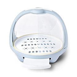 Babyhug Portable Drying Rack with Cover - Blue