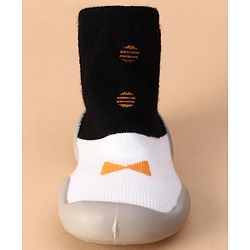 Cute Walk by Babyhug Sock Shoes  - Yellow Black