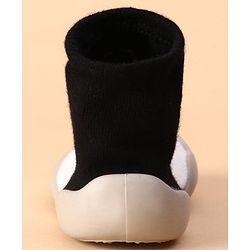 Cute Walk by Babyhug Sock Shoes  - Yellow Black