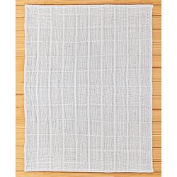Babyhug All Season Cotton Cellular Blanket - Grey
