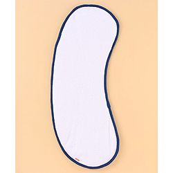 Babyhug Cotton Burp Cloths Multiprint Set of 2 - White